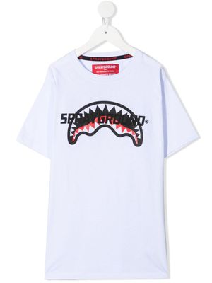 sprayground kid t-shirt à imprimé graphique - Blanc