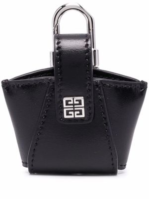 Givenchy étui d'AirPods en cuir - Noir