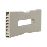 STOOTVOEGROOSTER GRIJS 0291171 - thumbnail