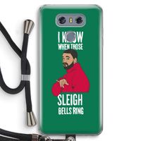 Sleigh Bells Ring: LG G6 Transparant Hoesje met koord