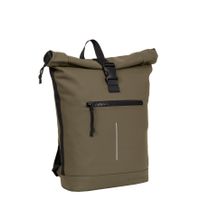 New Rebels Mart New York Olijf Groen 21L Rugtas Rolltop Waterafstotend Laptop 15.6"