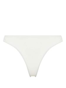 GCDS bas de bikini Couture à taille haute - Blanc