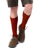 Oktoberfest Kniesokken Rood Deluxe