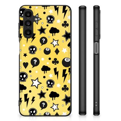 Telefoonhoesje Samsung Galaxy A14 5G Punk Geel