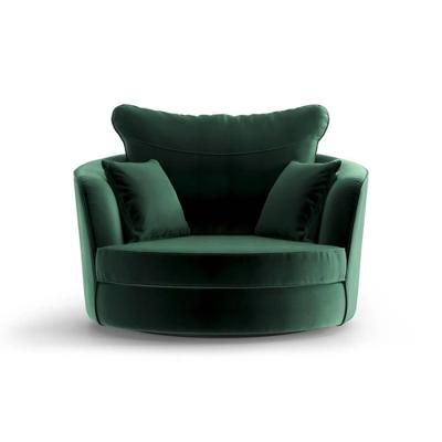 Haluta - Fauteuil Rome - 125x125x80 - Draaibaar - Groen