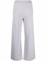 PAULA pantalon ample en cachemire - Gris - thumbnail