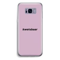 kwetsbaar: Samsung Galaxy S8 Plus Transparant Hoesje - thumbnail