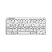 Trust Lyra toetsenbord Universeel RF-draadloos + Bluetooth QWERTY Amerikaans Engels Wit - thumbnail