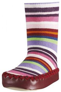 Playshoes huissloffen Ringel meisjes roze/rood Playshoes huissloffen Ringel meisjes roze/rood