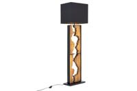 Staande lamp ONTWORPEN DOOR DE NATUUR 165cm raintree hout natuurlijk zwart - 46936 Staande lamp ONTWORPEN DOOR DE NATUUR 165cm raintree hout natuurlijk zwart - 46936