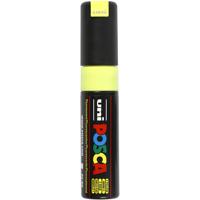 Uni-Posca Posca marker, afm pc-8k, lijndikte 8 mm, breed, fluo yellow, 1 stuk