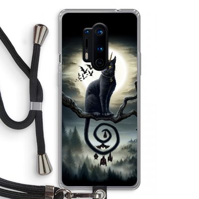 Moonlight Companions: OnePlus 8 Pro Transparant Hoesje met koord