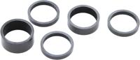 CONTEC spacer set "carbon" ct spacer carbon 1 1/8", 5 pcs, carbon