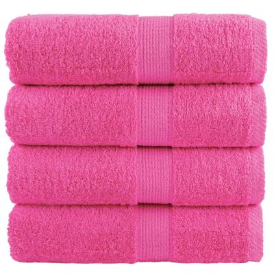 VidaXL Gastendoekjes solund 4 st 600 g/m² 30x50 cm roze