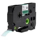Huismerk Label Tape voor Brother Tze-731 | 12mm x 8m | Zwart op Groen - 1 stuk