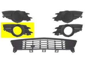 BUMPERGRILL ONDER RECHTS 1/06+ met MISTLICHTGAT -Chroom 3782594