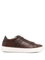 Hogan lace-up low-top sneakers - Marron - thumbnail