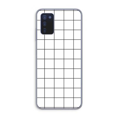 Rooster: Samsung Galaxy A03s Transparant Hoesje