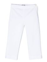 Il Gufo pantalon à détail de boutonnière - Blanc
