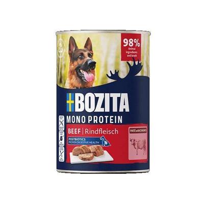 BOZITA Monoprotein Pate Beef - natvoer voor honden - 400g