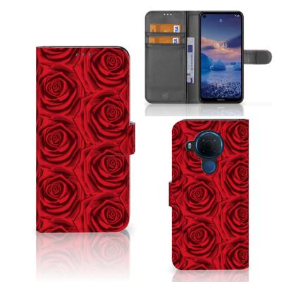 Nokia 5.4 Hoesje Red Roses Nokia 5.4 Hoesje Red Roses