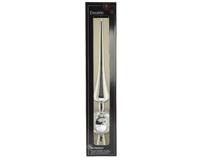 Piek kunststof l5.5b5.5h30 cm zilver kerst Decoris - Decoris