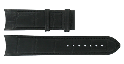Horlogeband Tissot T035.407.36.051.01 / T600041201 / T610028591 Leder Zwart 22mm