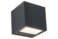 Lutec Moderne wandlampGemini antraciet - 5189114118