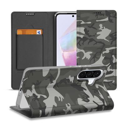 Samsung Galaxy A56 | A36 | Hoesje met Magneet | Army Light