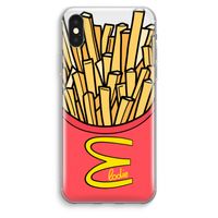 McElodie: iPhone XS Max Transparant Hoesje