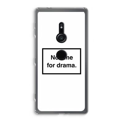No drama: Sony Xperia XZ2 Transparant Hoesje