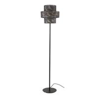 Hoyz Collection - Vloerlamp 1L Lantern - Zwart Bruin - thumbnail