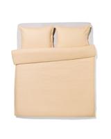 HEMA Dekbedovertrek 200x200/220cm flanel strepen beige (beige)