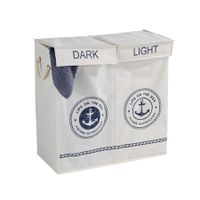 WENKO 62003100 wasmand 108 l Rechthoekig Polyester Blauw - thumbnail