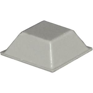 TOOLCRAFT PD2205G Apparaatvoet Zelfklevend, Vierkant Grijs (l x b x h) 20.5 x 20.5 x 7.5 mm 1 stuk(s)