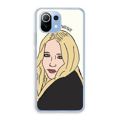 Mary Kate: Xiaomi Mi 11 Lite Transparant Hoesje