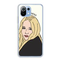 Mary Kate: Xiaomi Mi 11 Lite Transparant Hoesje
