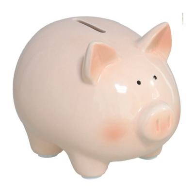 Spaarvarken - roze - keramiek - 12 x 14 x 11 cm - spaarpot varken - spaarpot Spaarvarken - roze - keramiek - 12 x 14 x 11 cm - spaarpot varken - spaarpot