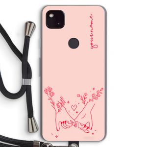 Best Friends: Pixel 4a 5G Transparant Hoesje met koord