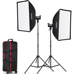 Godox SL100D Kit - LED light kit daylight (2xSL100D & accessories)