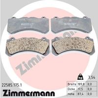 Remblokkenset, schijfrem 225851751