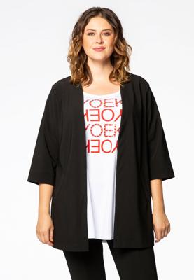 Yoek Jacket OTTOMAN | Zwart | Maat 46/48