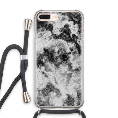 Onweer: iPhone 8 Plus Transparant Hoesje met koord