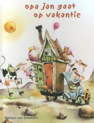 Opa Jan gaat op vakantie (Hardback)