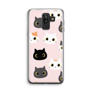 Katten: Samsung Galaxy J8 (2018) Transparant Hoesje