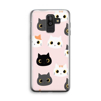 Katten: Samsung Galaxy J8 (2018) Transparant Hoesje