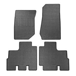 Rubber matten passend voor Jeep Wrangler III (JK) 2007-2018 (4-delig + montagesysteem) CKRJE04