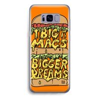 Big Macs Bigger Dreams: Samsung Galaxy S8 Plus Transparant Hoesje Big Macs Bigger Dreams: Samsung Galaxy S8 Plus Transparant Hoesje