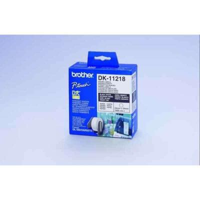 Printerlabels Brother DK11218 Wit