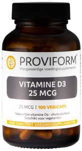 Vitamine D3 25mcg